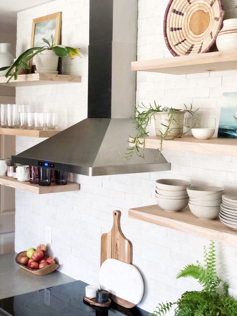 How to Install a Floating Shelf on a Tile Wall Without Using Hardware -  BREPURPOSED