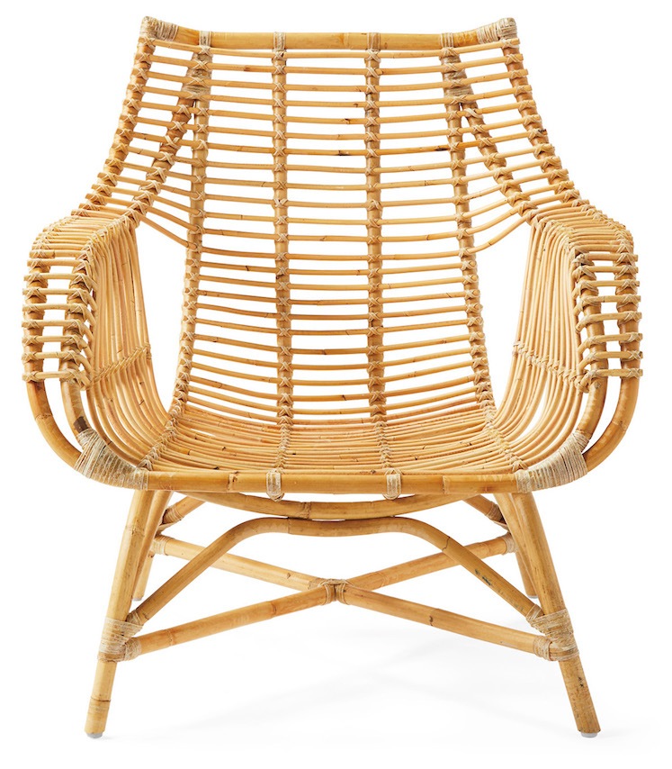 Rattan chair best sale serena and lily